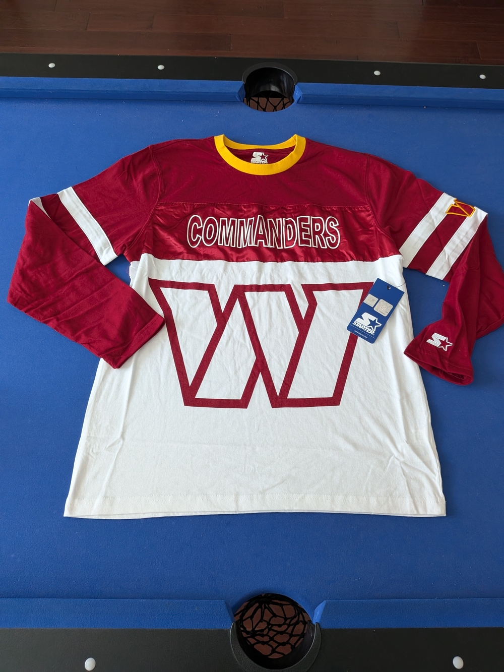 Medium Or Large Starter Washington Commanders Long Sleeve NFL Shirt Mens